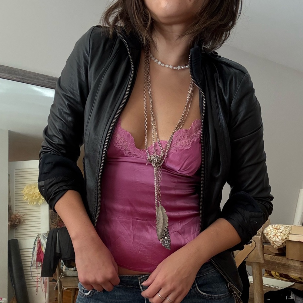 SWORD leather jacket!  Elena gilbert outfit